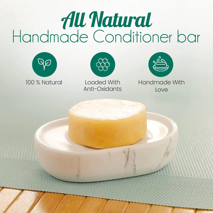 All-Natural Conditioner Bar. Citrus. Eco-Friendly.