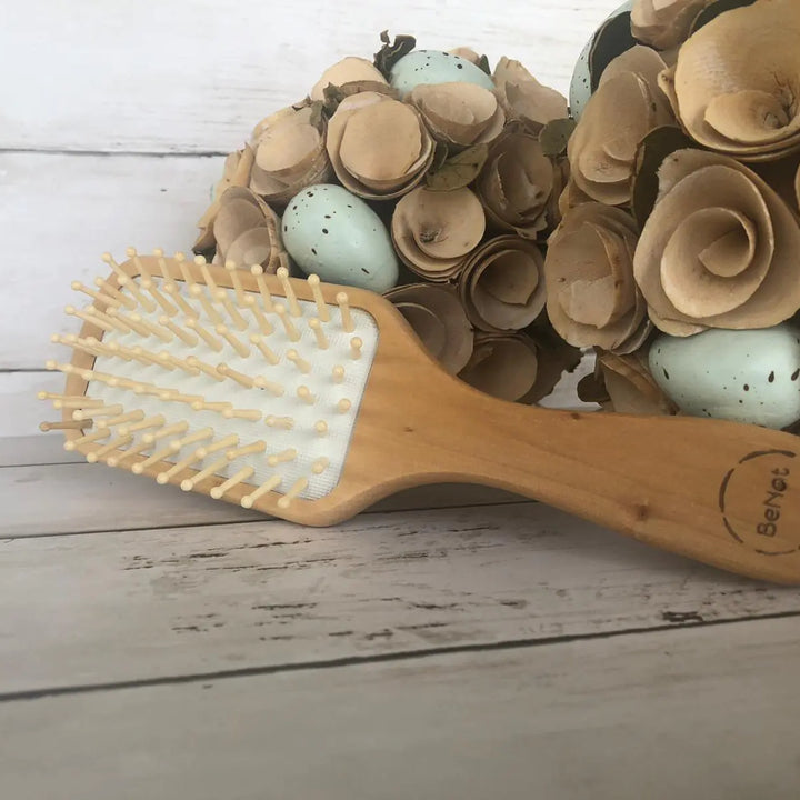 Wooden Detangling Hair Brush